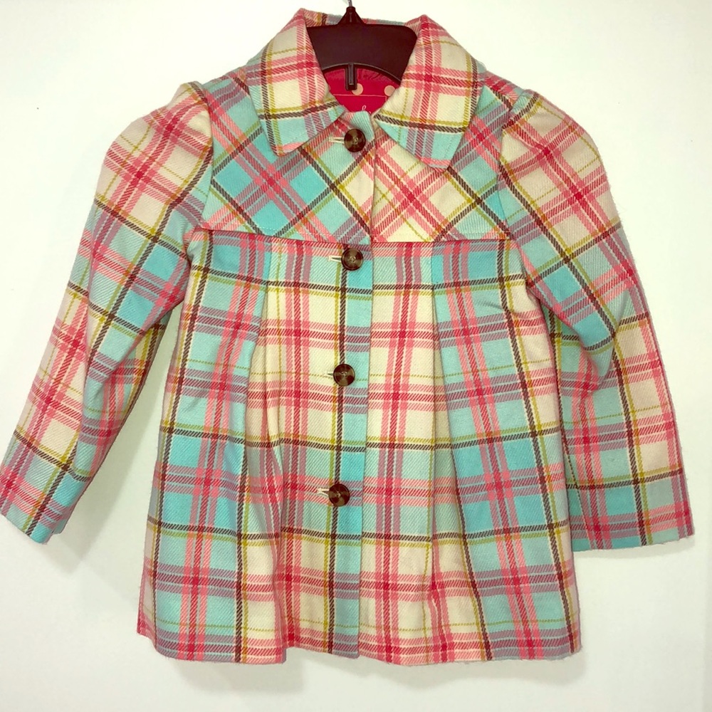 🌷 Peplum Light Jacket Size 5T NWOT